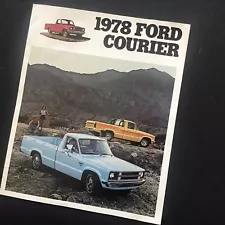 1978 Ford Courier Pickup Truck Dealer Sales Brochure - Vintage Ford