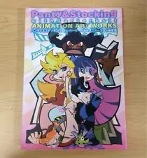 Panty and Stocking with Garterbelt Animation Art Works Book GAINAX Japan