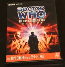 Doctor Who Region 1 DVD - 4th Doctor - The Armageddon Factor Special Edition