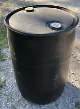 55 Gallon Plastic Drum Barrel Closed Top Empty LOCAL PICKUP ONLY