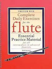 Complete Daily Exercises for Flute Essential Practice Book NEW 014036424