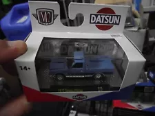 M2 1/64 1977 datsun pickup R75 blue NIB