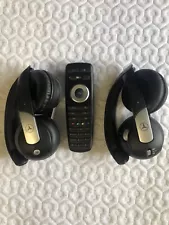 2 Headphones & 1 Remote for 2014 2015 Mercedes *See Chart for Compatible Cars