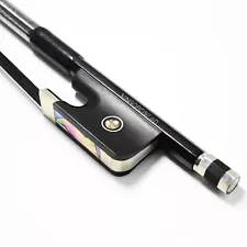 1**Special SALE** Black Horse Hair Carbon Fibre Viola Bow 4/4 Brand New!