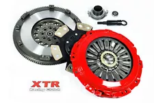 XTR 6-PUCK CLUTCH KIT+RACE FLYWHEEL for 2004-14 SUBARU WRX STi 2.5L TURBO EJ257