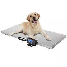 1100Lbs Industrial LCD Digital Weight Scale for Large Pets Postal Warehouse