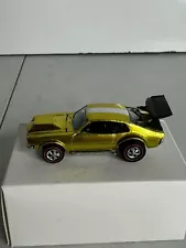 Hot Wheels Redline Mighty Maverick 1969 Gold Made In United States