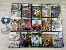 Lot of 17 Xbox 360 Video Games for Xbox 360 Console Sonic Castlevania HALO GTA 5