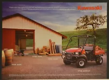 2003 Kawasaki 4 x 4 Utility Vehicle Heavy Duty Mule Original Ad