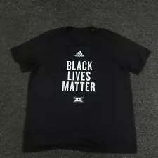 Adidas Shirt Adult XL Black Creator Tee Black Lives Matter Short Sleeve Casual