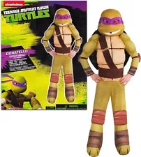 Teenage Mutant Ninja Turtles DONATELLO Child Medium 8-10 8pc Costume NEW