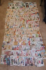 Lot Of 296 Sewing Patterns McCall's Simplicity Butterick Vouge Vtg MIX Uncut/Cut