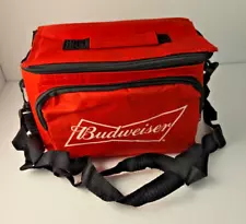 Budweiser Thermal Cooler with Bottle Opener & Pocket - Six Pack Size - NEW