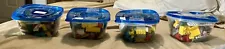 Four 1/4 Gallon Tubs Of Random Legos