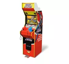 Arcade1Up 17" Screen Multiplayer TIME Crisis Arcade Machine w/ Stand Up Cabinet