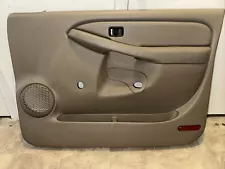 99-06 GMC SIERRA CHEVROLET SILVERADO PASSENGER SIDE FRONT DOOR PANEL MANUAL