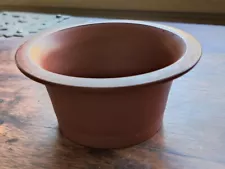 Bonsai Pot / Small / Round / Red / Vintage