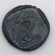 New ListingWisdom Owl Ancient Greek Athenian Tetradrachm Coin Replica