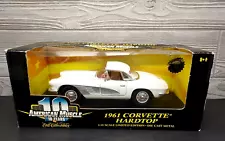 Ertl 10 Years American Muscle 1961 Corvette Hardtop Exclusive Color 1:18