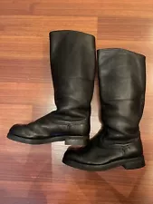 Soviet Officer boots USSR Original NEW FULL Leather NOT TARPAULIN size 41, 8.5