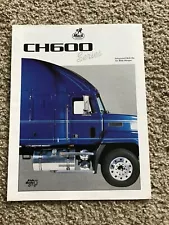 1990s Mack CH-600 Series, Air Ride Sleeper, sales literature.