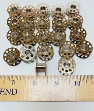 Lot of 22: A Style Class 15 Universal Bobbins for Brother Janome Singer Bernina