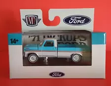 M2 1971 Ford F-100 Ranger XLT Pickup O'Reilly Auto Parts Exclusive 1:64 Diecast