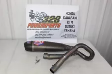 2021 - 2024 Honda CRF450R Yoshimura Titanium Full Exhaust System CRF 450 R RWE (For: 2021 Honda CRF450RX)