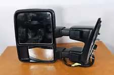 AS IS 2011-2016 FORD F-250 F-350 SUPER DUTY LEFT DRIVER HEATED POWER MIRROR OEM (For: 2016 F-350 Super Duty)