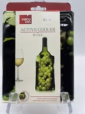 Vacu Vin Rapid Ice Wine Cooler, White Grapes - New - Great For Picnics