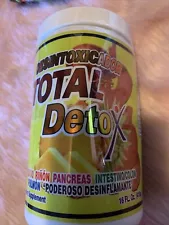 TOTAL DETOX BY DESINTOXICADOR COLON PANCREAS CLEANSER 16 oz Pineaple Flavor