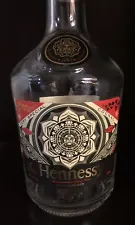 Hennessy x Shephard Fairey Obey Limited Edition Bottle Empty kaws futura Cognac