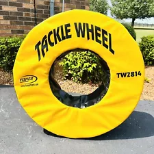 Fisher Athletic 28" Tackle Wheel Football Training Aid 21 LBS Rebond Foam TW2814