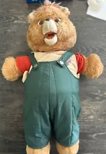 Teddy Ruxpin Doll 1985 Vintage Worlds Of Wonder WOW - Excellent Used Condition!