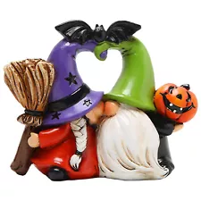 Dwarfs kiss statues Resin Hand-Painted Gnomes Couples Ornaments Statues