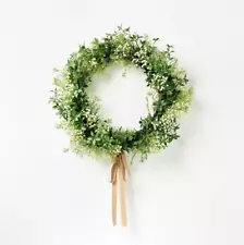 24" Baby's Breath Wreath - Threshold™ designed with Studio McGee