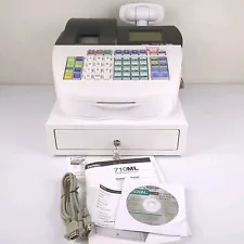 Royal Alpha 710ML Cash Register Cash Management System W/ Keys, Manual, Box, CD