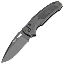 Hogue 36370 Black SIG SAUER K320 Nitron 3.5" Drop Point Folding Pocket Knife