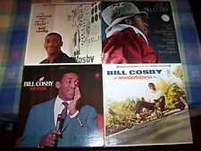 BILL COSBY ( 4 ) vinyl LP set sale: WONDERFULNESS / 200 M.P.H. / A CHILD / BEST