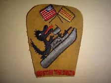 Vietnam War Patch US Navy River Patrol Boat PBR BEST IN THE DELTA