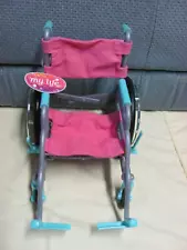 My Life Doll Wheelchair 2017 Pink and Teal NEW