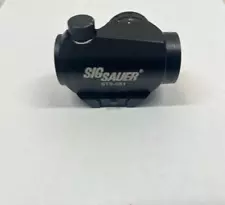 Sig Sauer STS-081 Mini Red Dot Sight with Picatinny Mount *USED*