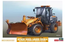 1/35 Hitachi ZW100-6 Multi-Plow Wheel Loader (Snowplow) Construction Machinery (