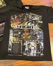 Def Jam Fight for NY T-Shirt Front Back Graphic Print PS2 Hip Hop Video Game