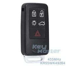 for Volvo S80 S60 V60 XC6 V70 Keyless 433MHz Smart Remote Key Fob KR55WK49264