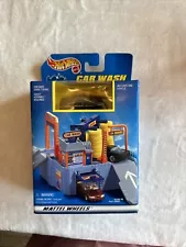 Hot Wheels Car Wash Portable Playset with Vehicle by Mattel 1998 Still Sealed!!