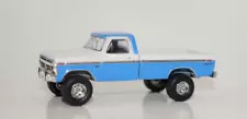 Greenlight 1/64 1975 Ford F-250 Ranger Custom Lifted 4x4 Diecast Model Toy Truck