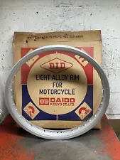 Vintage D.I.D D I D Did Light Alloy Motorcycle Rim Nos 1.85x21 1.85bx21e 21 Inch