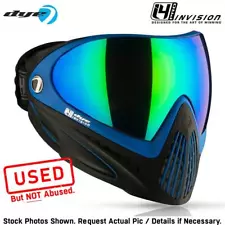 CLEARANCE Dye I4 PRO Thermal Paintball Mask Goggles - Seatec (Black/Blue)