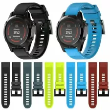 For Garmin Fenix 5 Sapphire/Forerunner 935 Silicone Replacement Watch Band Strap